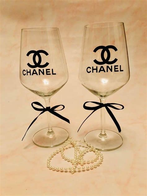 chanel wine glasses|chanel glasses for women.